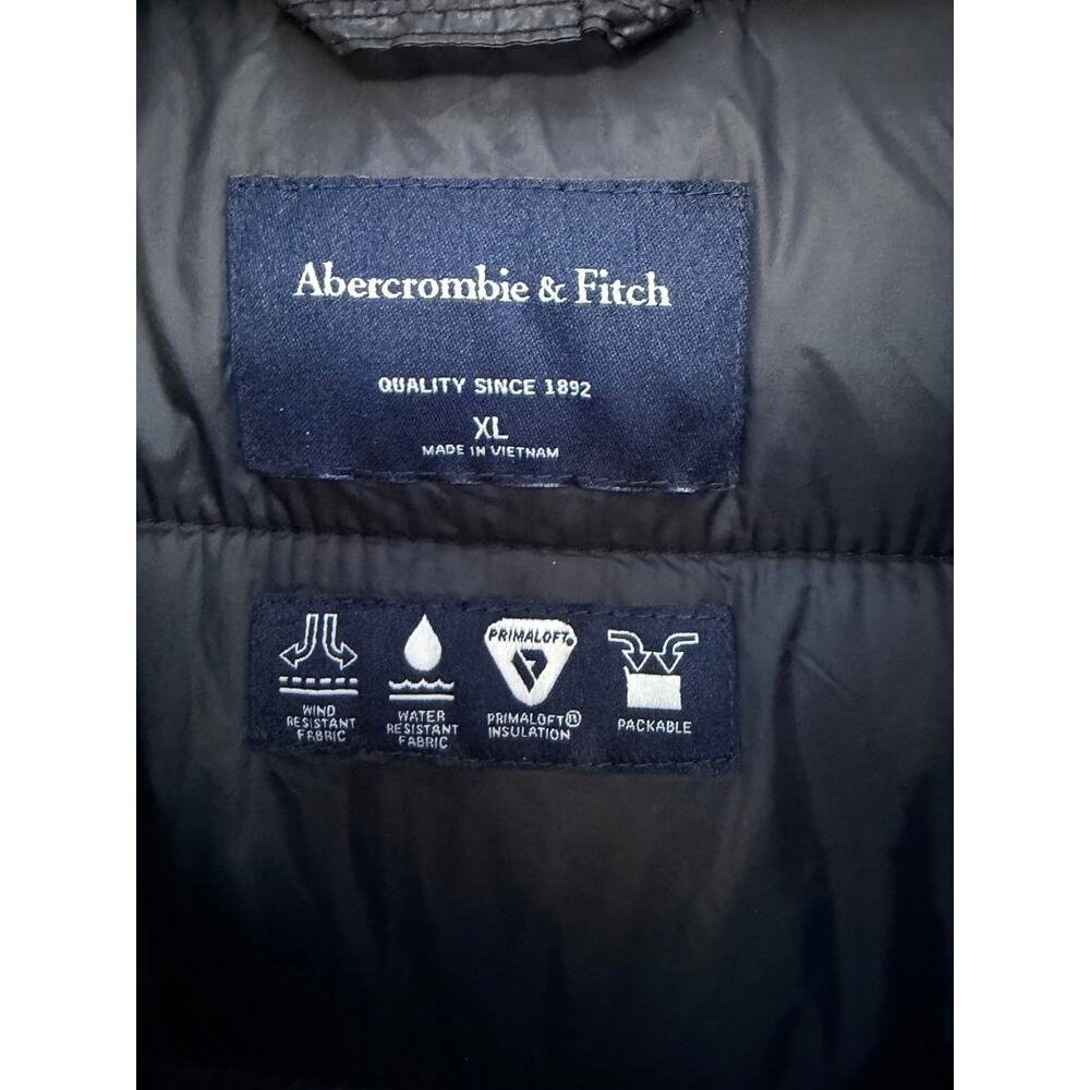 Abercrombie PrimaLoft Puffer Vest XL - Picture 3 of 6